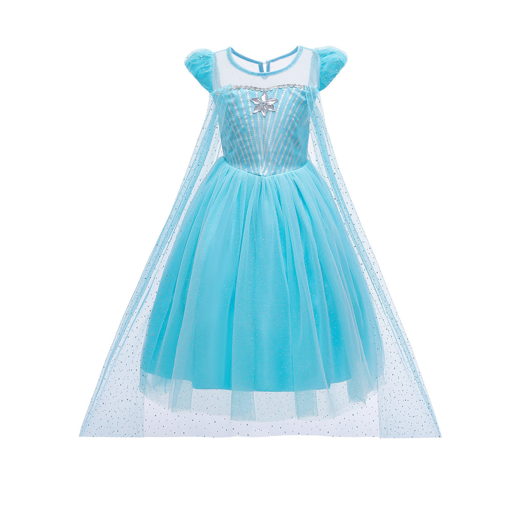 Children's Frozen 2 Princess Aisha Long Children's Dress