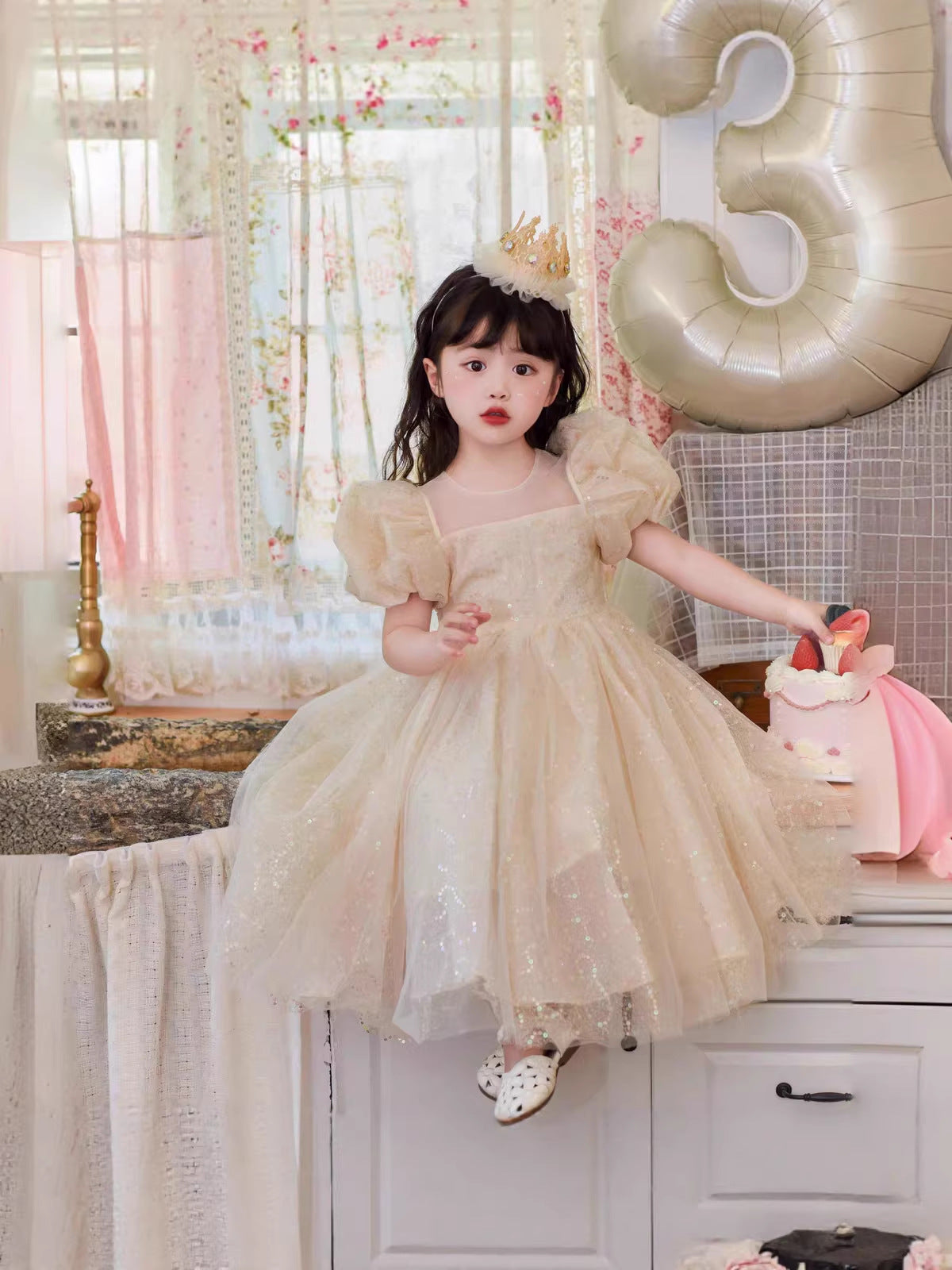 Children's Clothing Western Style Fashion Older Princess Skirt Children's Dress