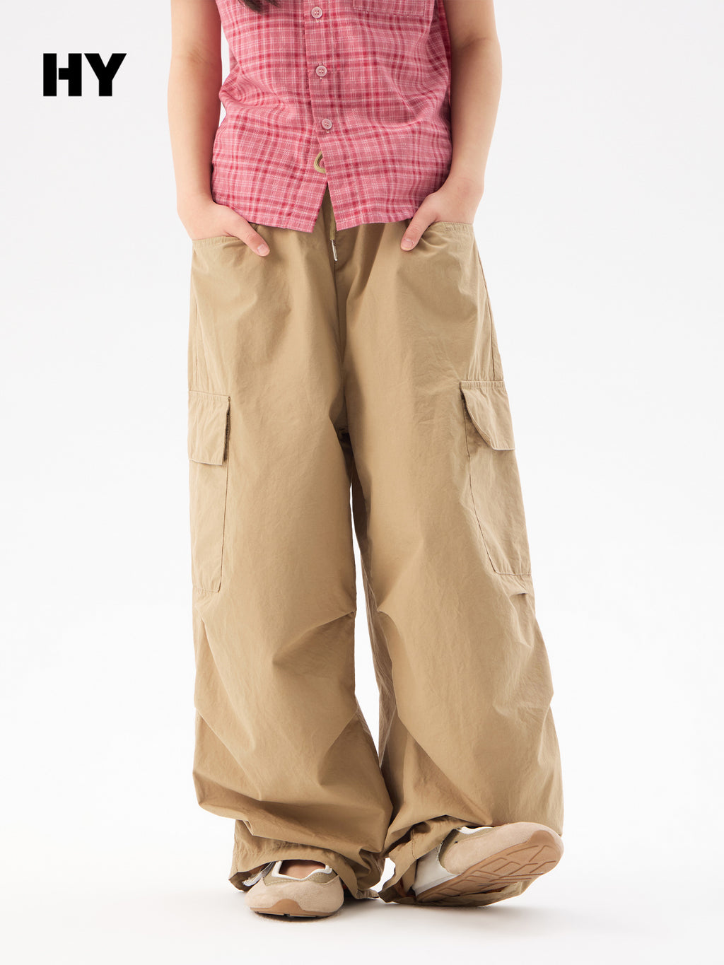 Children's Clothing Overalls Summer Cotton Loose Middle Children's Pants