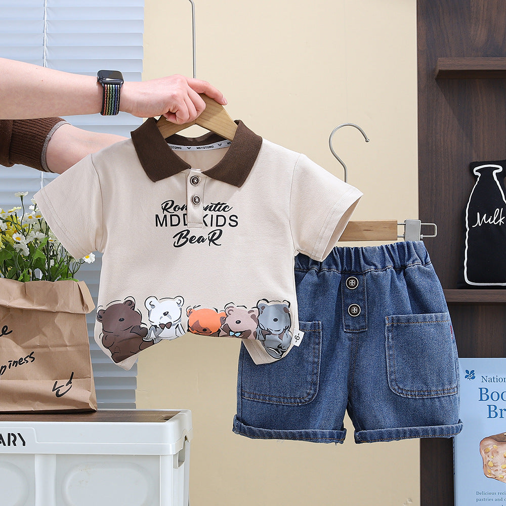 Two-piece Set Year Old Fashionable Clothes Children's Suit