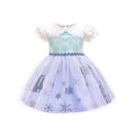 Sleeveless One-piece Western Style Lace Skirt Children's Dress