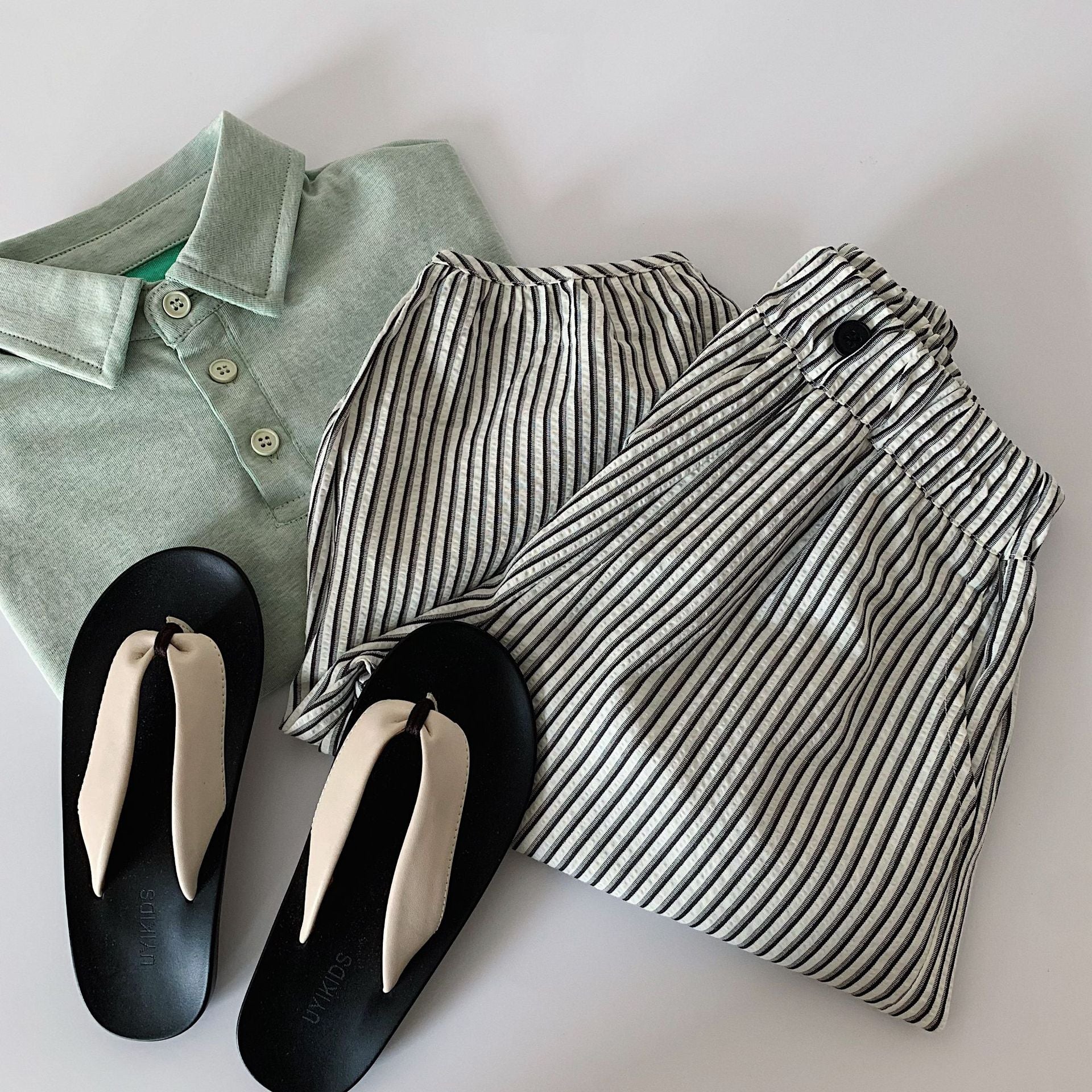 Children's Boy's Summer Vertical Stripe Thin Trousers Boys Children's Pants