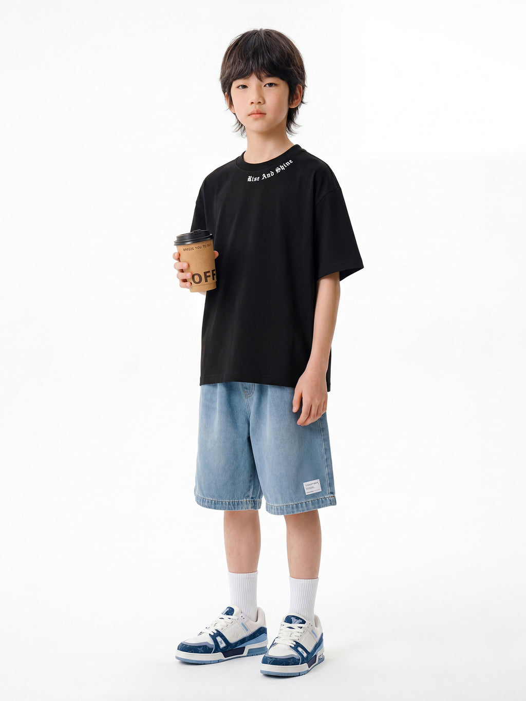 Clothing Style Boys Vintage Jeans Middle Children's Pants