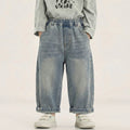 Children's Jeans Spring Loose Gradient Trousers Clothes Children's Pants