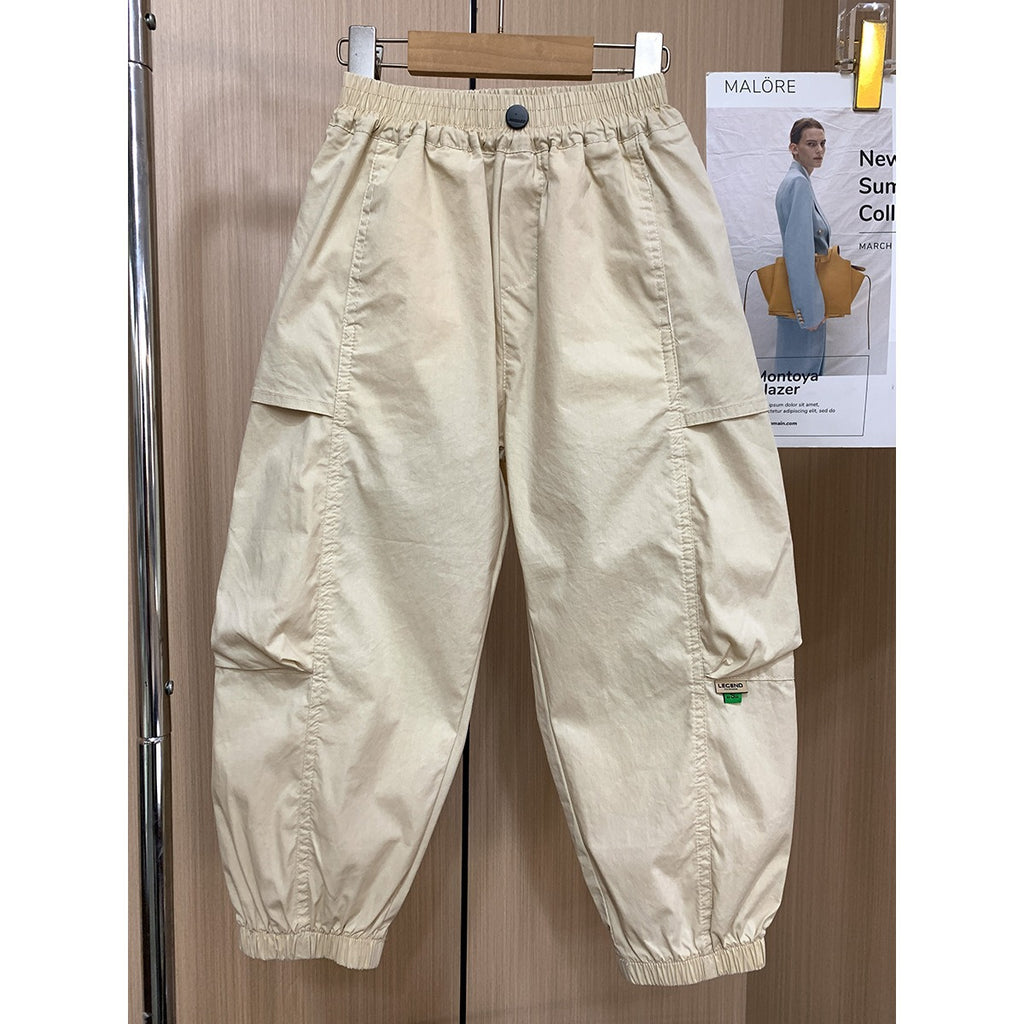Children's Summer Wear Clothing American High Street Overalls Children's Pants