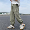 Children's Thin Mosquito Repelling Ice Silk Sports Middle Big Children's Pants