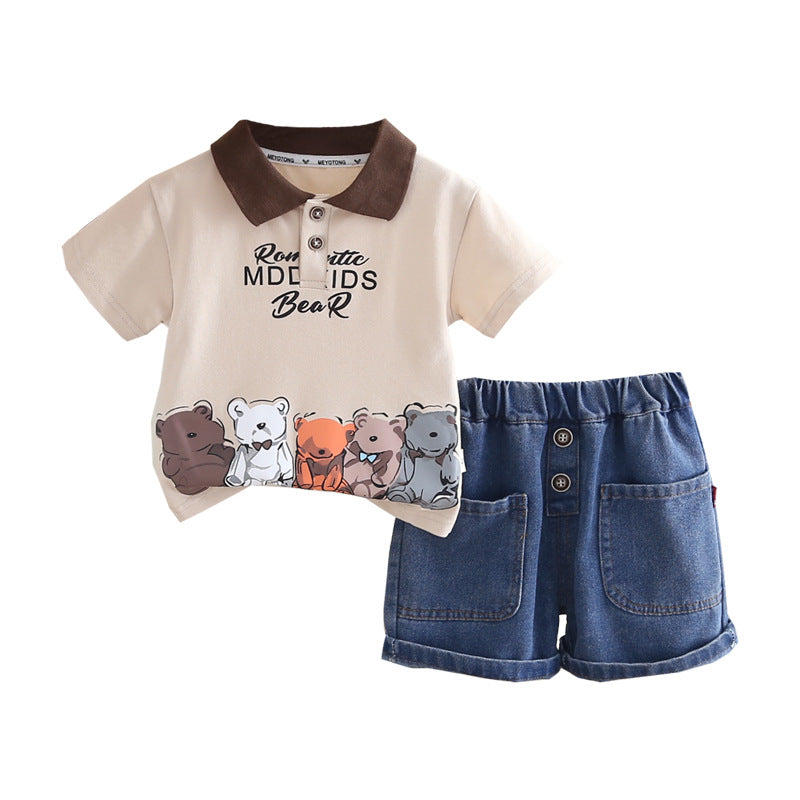 Two-piece Set Year Old Fashionable Clothes Children's Suit